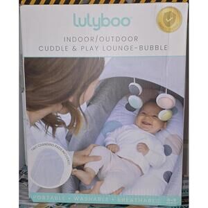 LulyBoo Snuggle Bubble Baby Lounge Extra Inserts Portable Bassinet